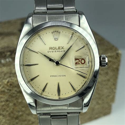 rolex vintage oysterdate precision watch 6694|rolex oysterdate precision 6694 price.